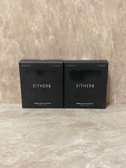Pebble Blur Cushion/EITHER&/クッションファンデーションを使ったクチコミ(1枚目)