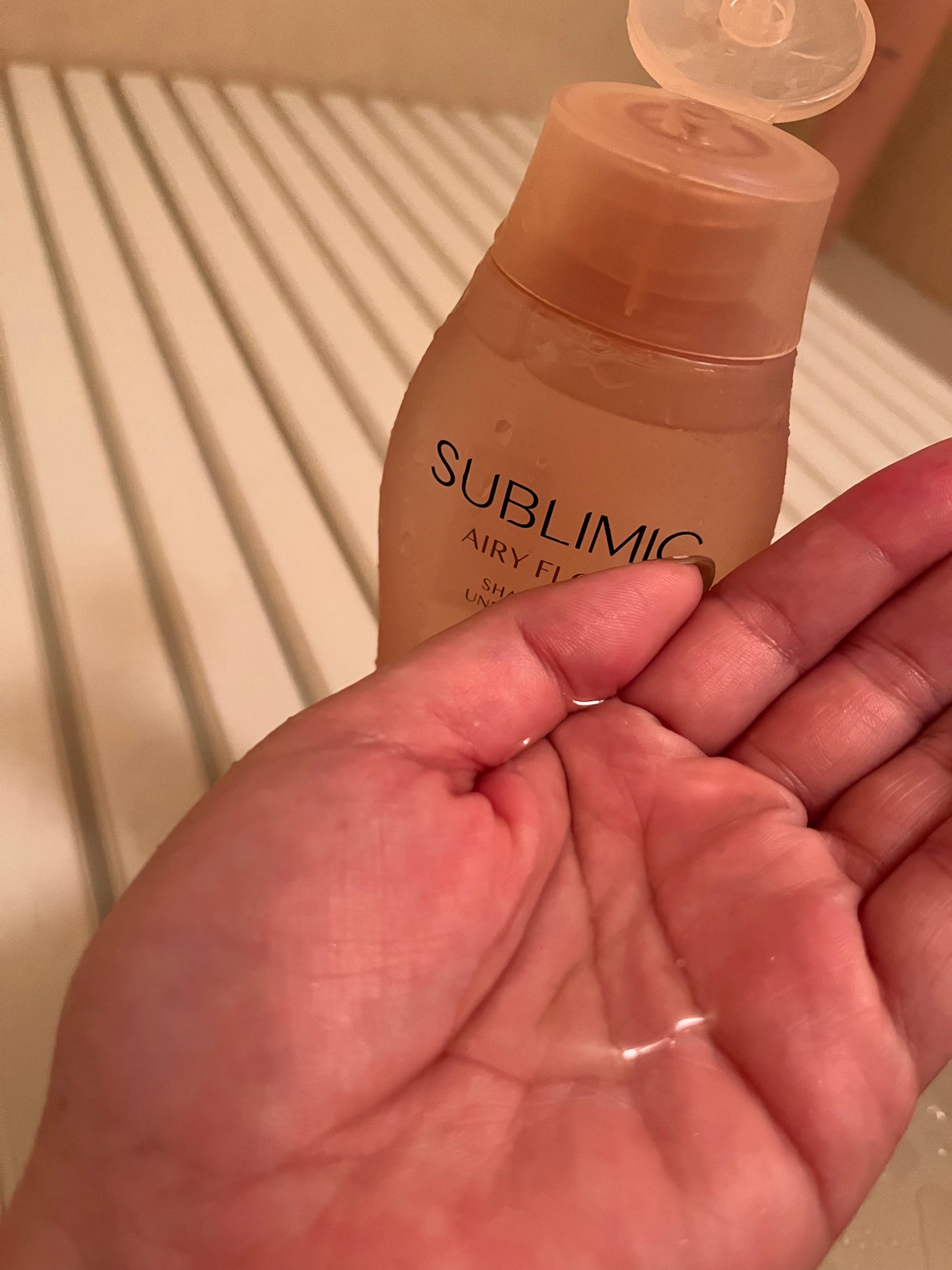 エアリーフロー シャンプー/トリートメント/サブリミック/サロンシャンプーを使ったクチコミ(2枚目)