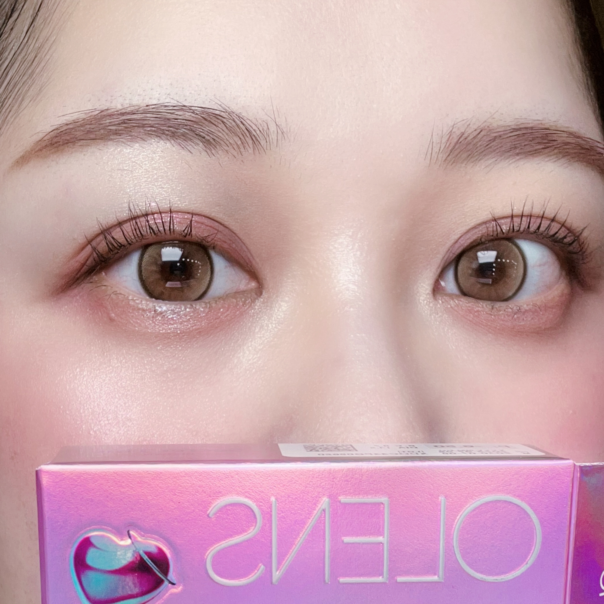 secret tint/OLENS/１ヶ月（１MONTH）カラコンを使ったクチコミ（1枚目）