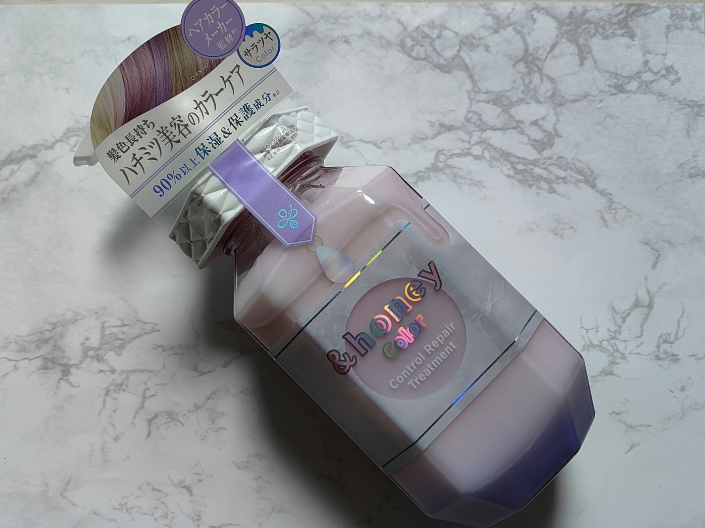 アンドハニー カラー コントロールリペア シャンプー1.0 / ヘアトリートメント2.0/&honey/市販シャンプーを使ったクチコミ(1枚目)