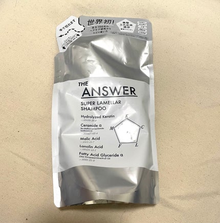 THE ANSWER スーパーラメラシャンプー つめかえ用 320ml/THE ANSWER/市販シャンプーの画像