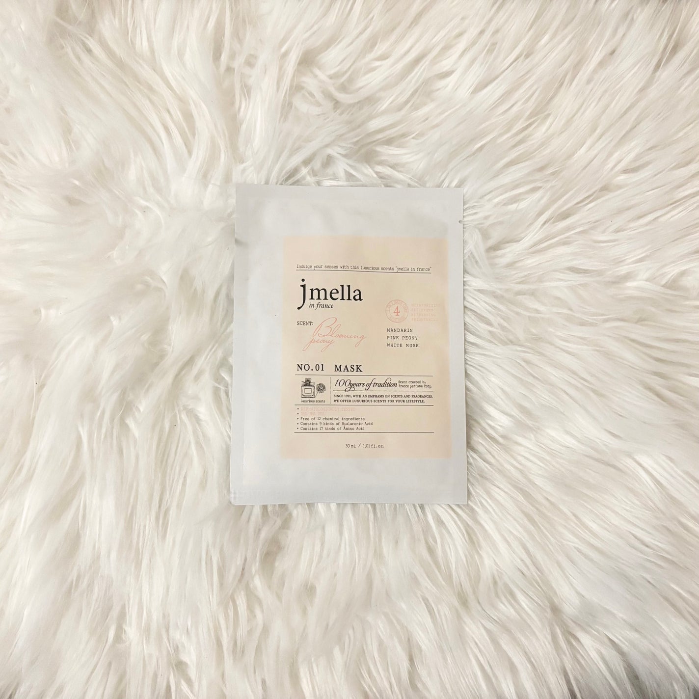 ジェイメラ フェイスマスク/jmella/シートマスク・パックを使ったクチコミ(1枚目)