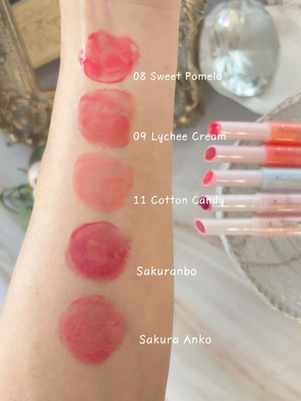 メルティングキャンディーバーム/dasique/口紅を使ったクチコミ(2枚目)