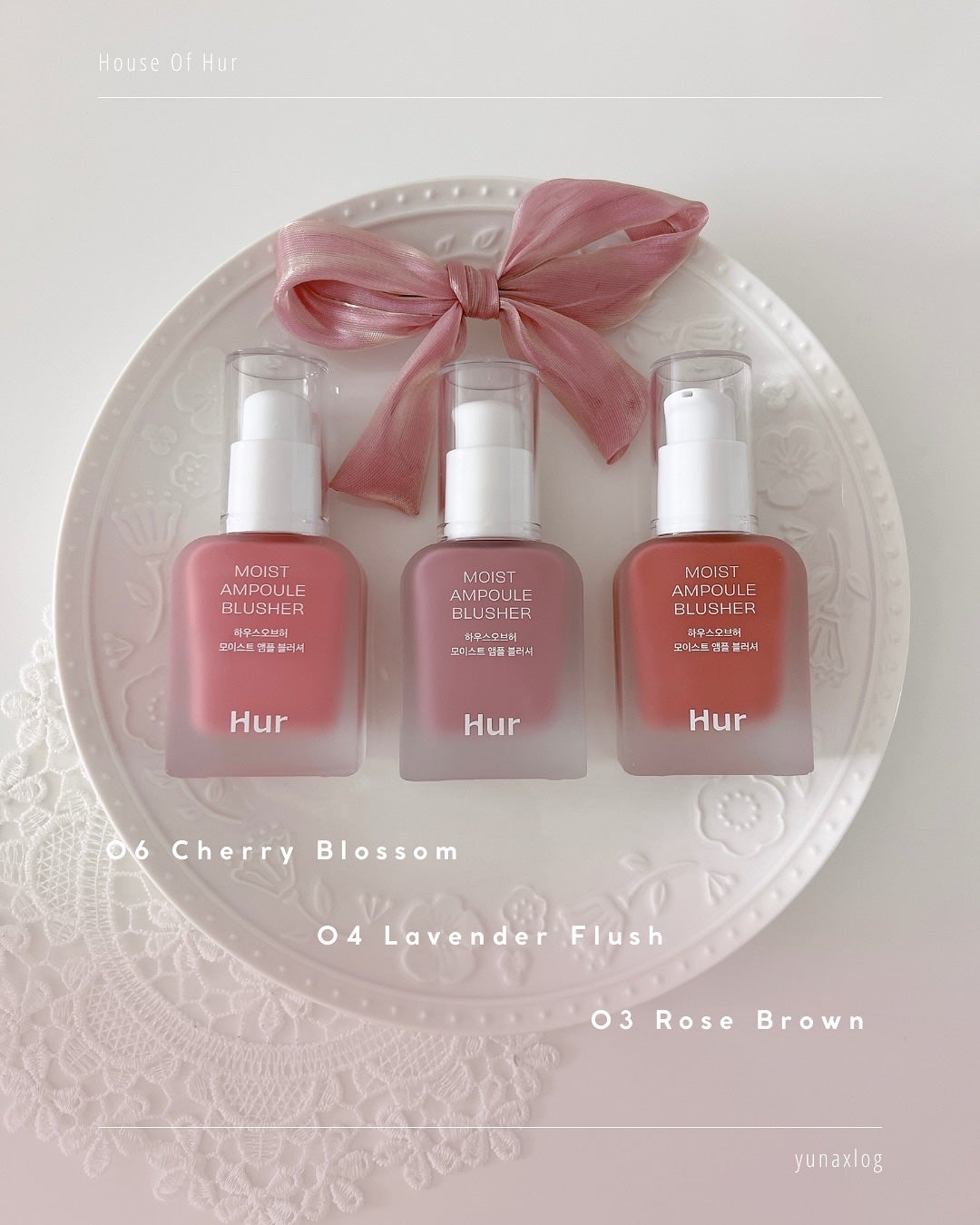 モイストアンプルブラッシャー/house of HUR/リキッドチークを使ったクチコミ(3枚目)