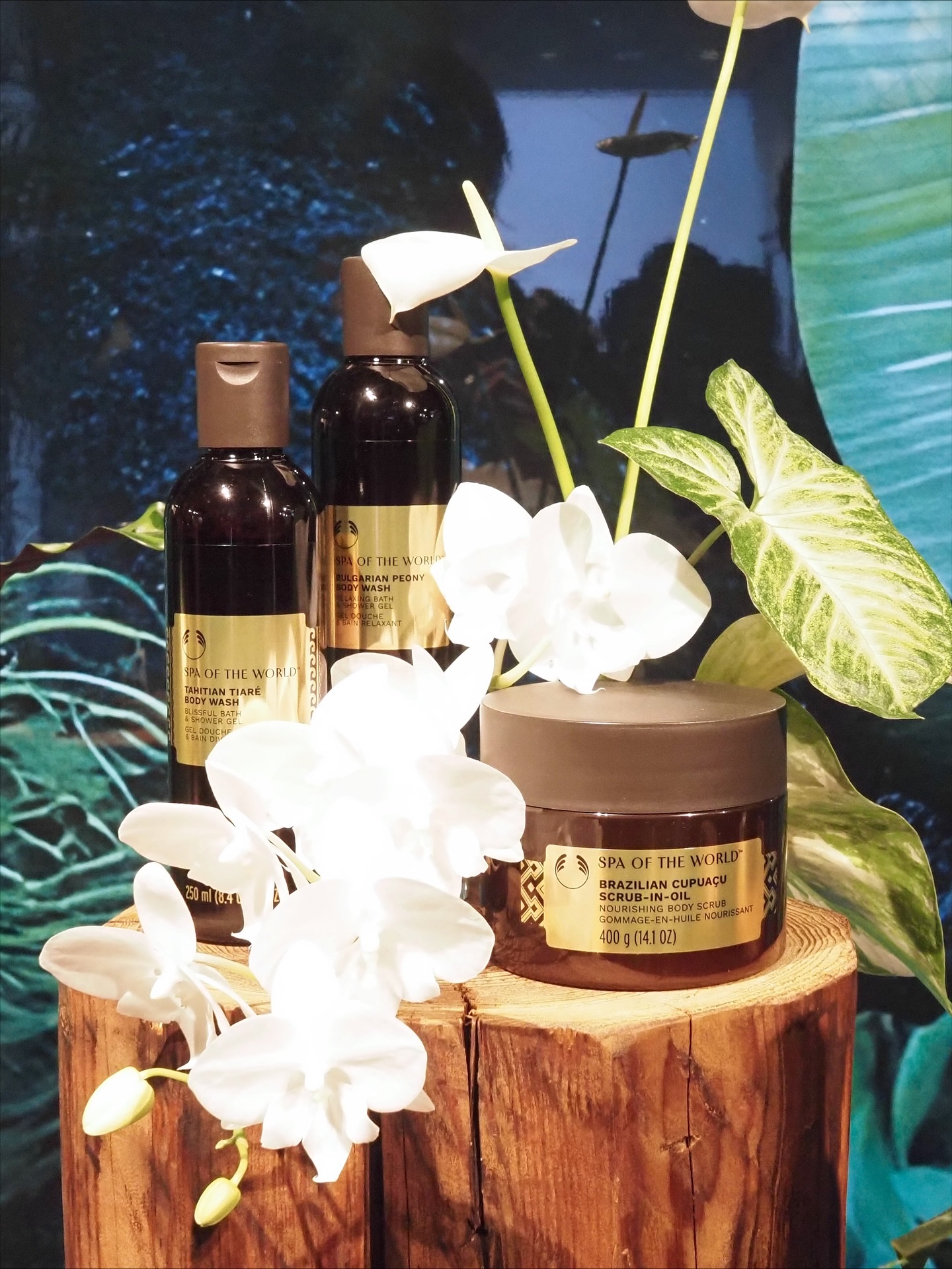 スパオブザワールド ポリネシアン モノイ ラディアンスオイル**³/THE BODY SHOP/ボディオイルを使ったクチコミ（1枚目）