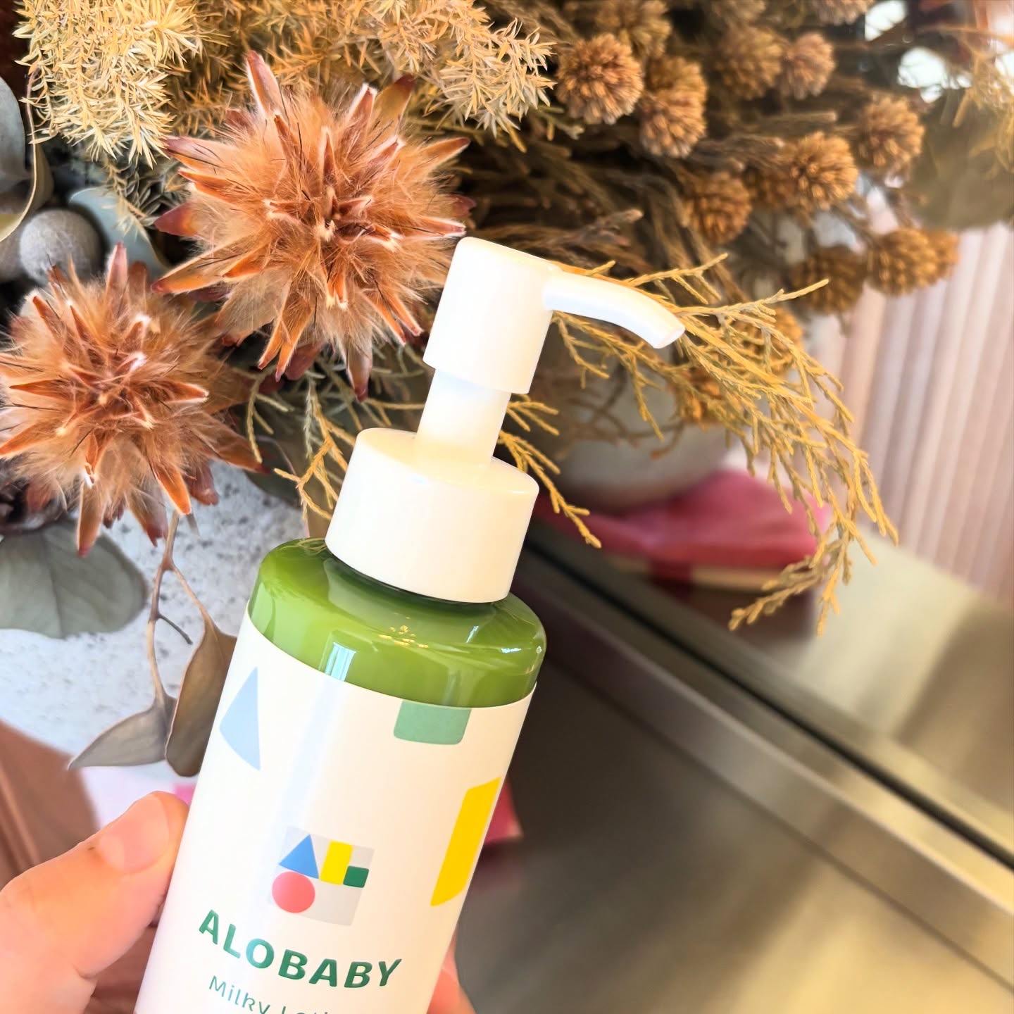 ミルクローション/ALOBABY/ボディローションを使ったクチコミ（2枚目）