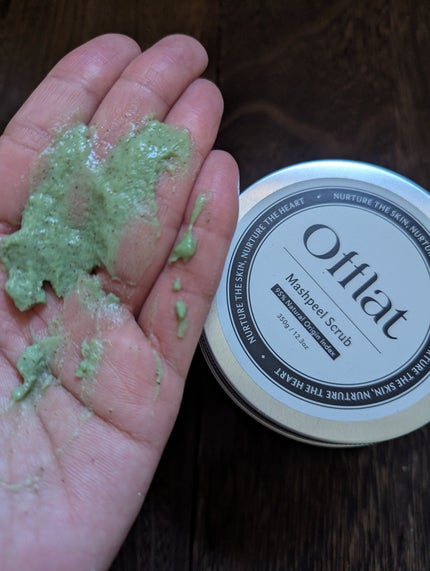 オフラットマシュピールスクラブ/Offlat/ピーリングを使ったクチコミ(1枚目)