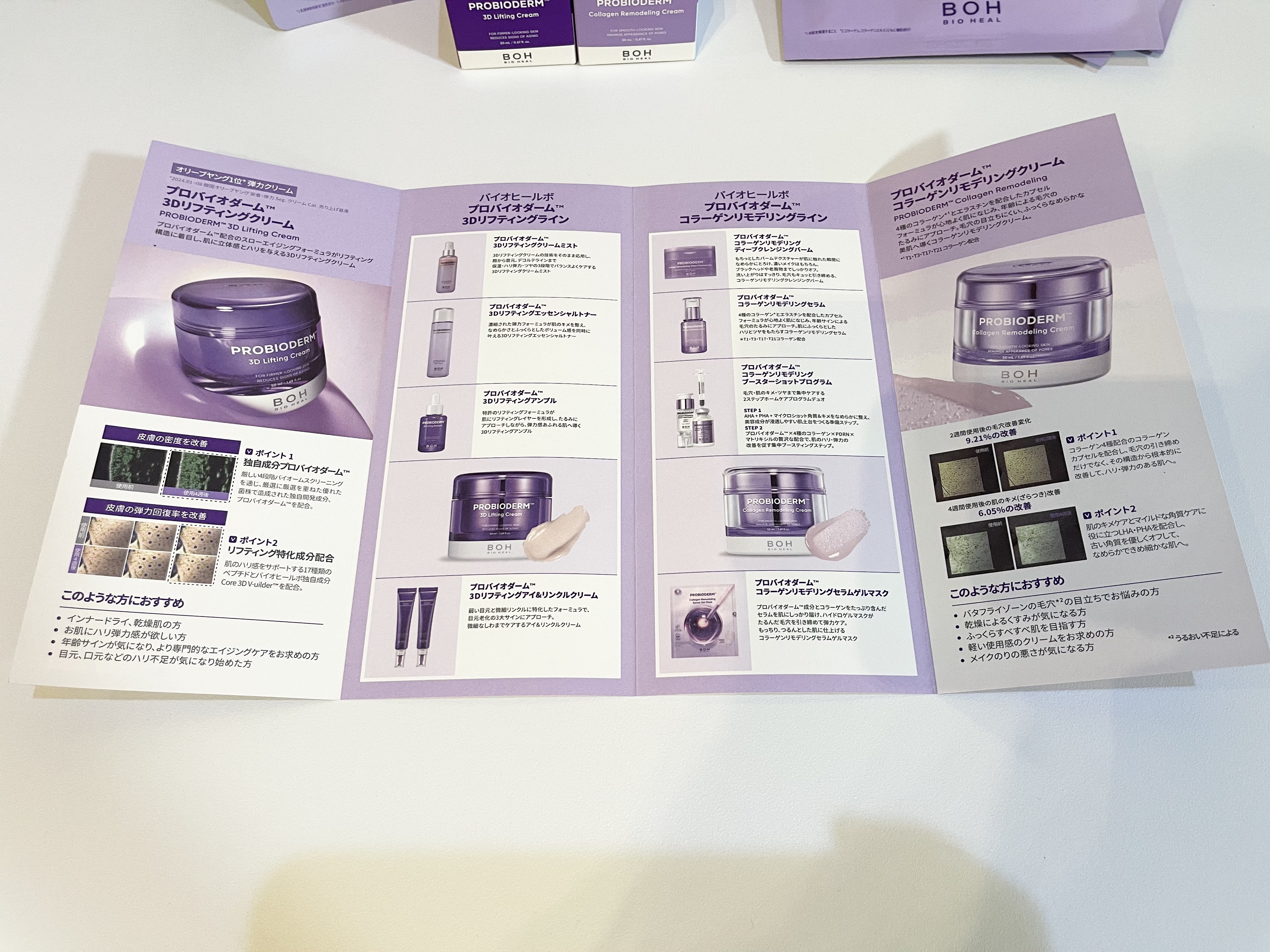 プロバイオダーム™3Dリフティングアイ＆リンクルクリーム/BIOHEAL BOH/その他スキンケアを使ったクチコミ（3枚目）