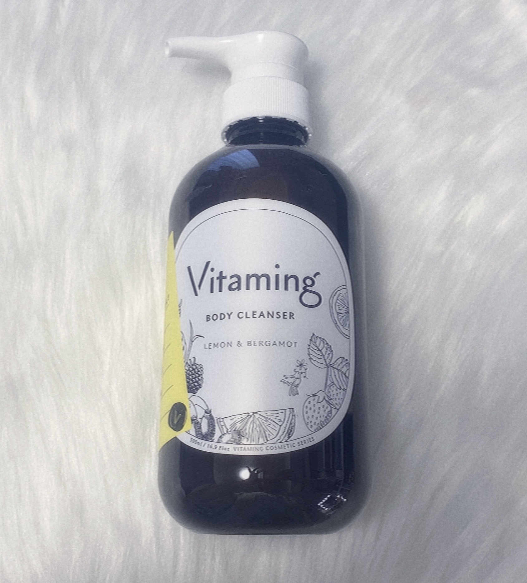 リフレッシングボディソープ(レモン＆ベルガモットの香り)/Vitaming/ボディソープを使ったクチコミ（1枚目）