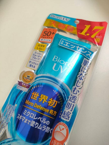 ビオレUV アクアリッチ ウォータリーエッセンス/ビオレ/日焼け止めローションを使ったクチコミ(1枚目)