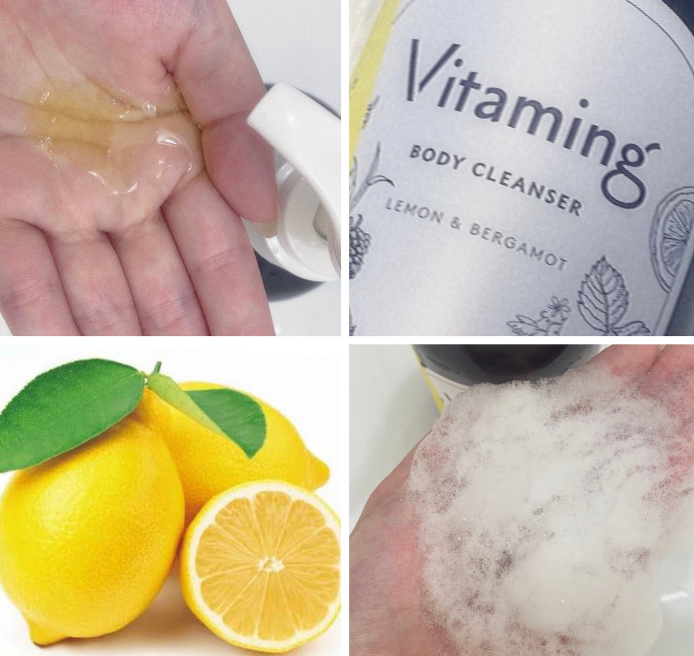 リフレッシングボディソープ(レモン&ベルガモットの香り)/Vitaming/ボディソープを使ったクチコミ(2枚目)