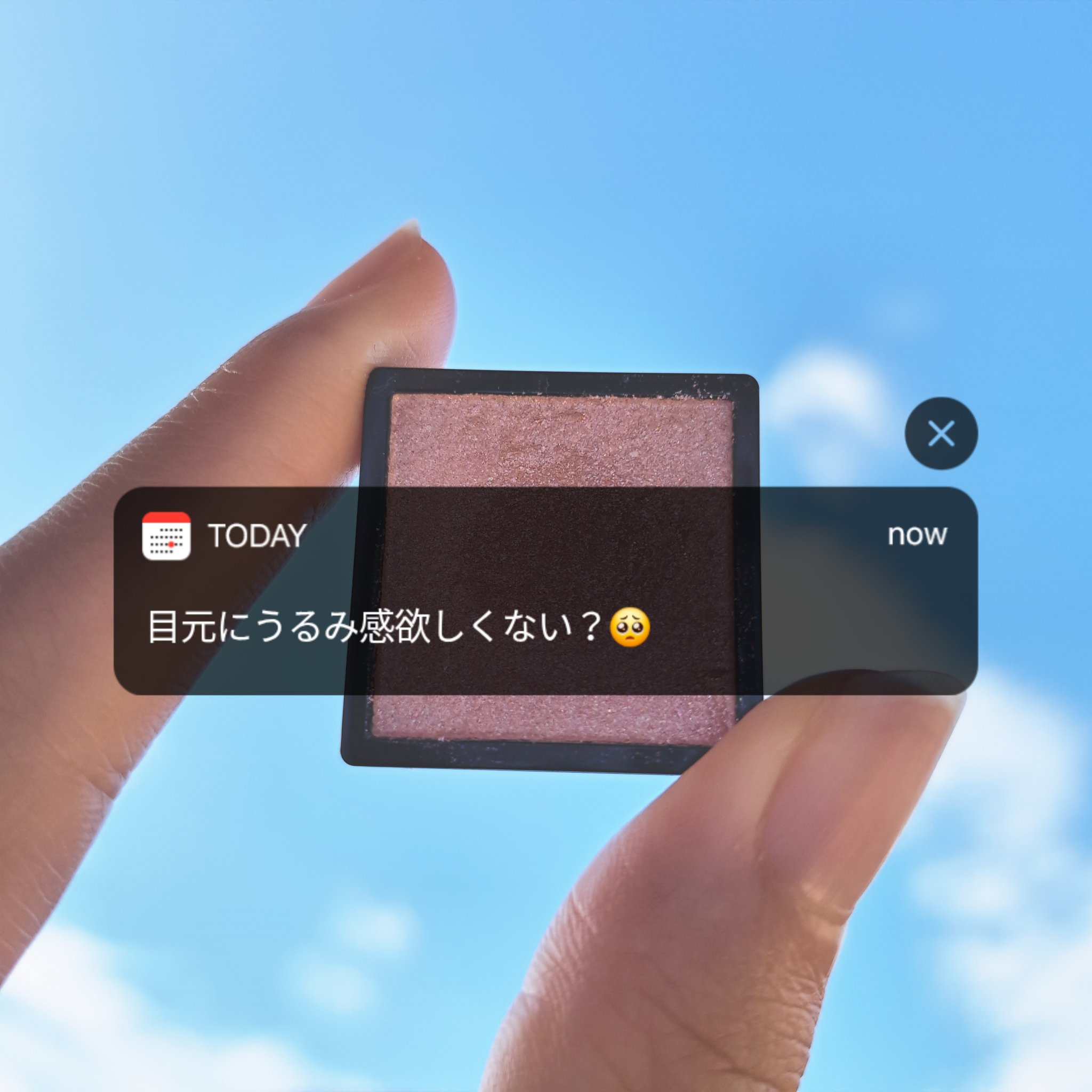 ドラマティックアイカラー (パウダー)/(クリーム) PK142 バニラシュガー/マキアージュ/アイシャドウパレットを使ったクチコミ（1枚目）