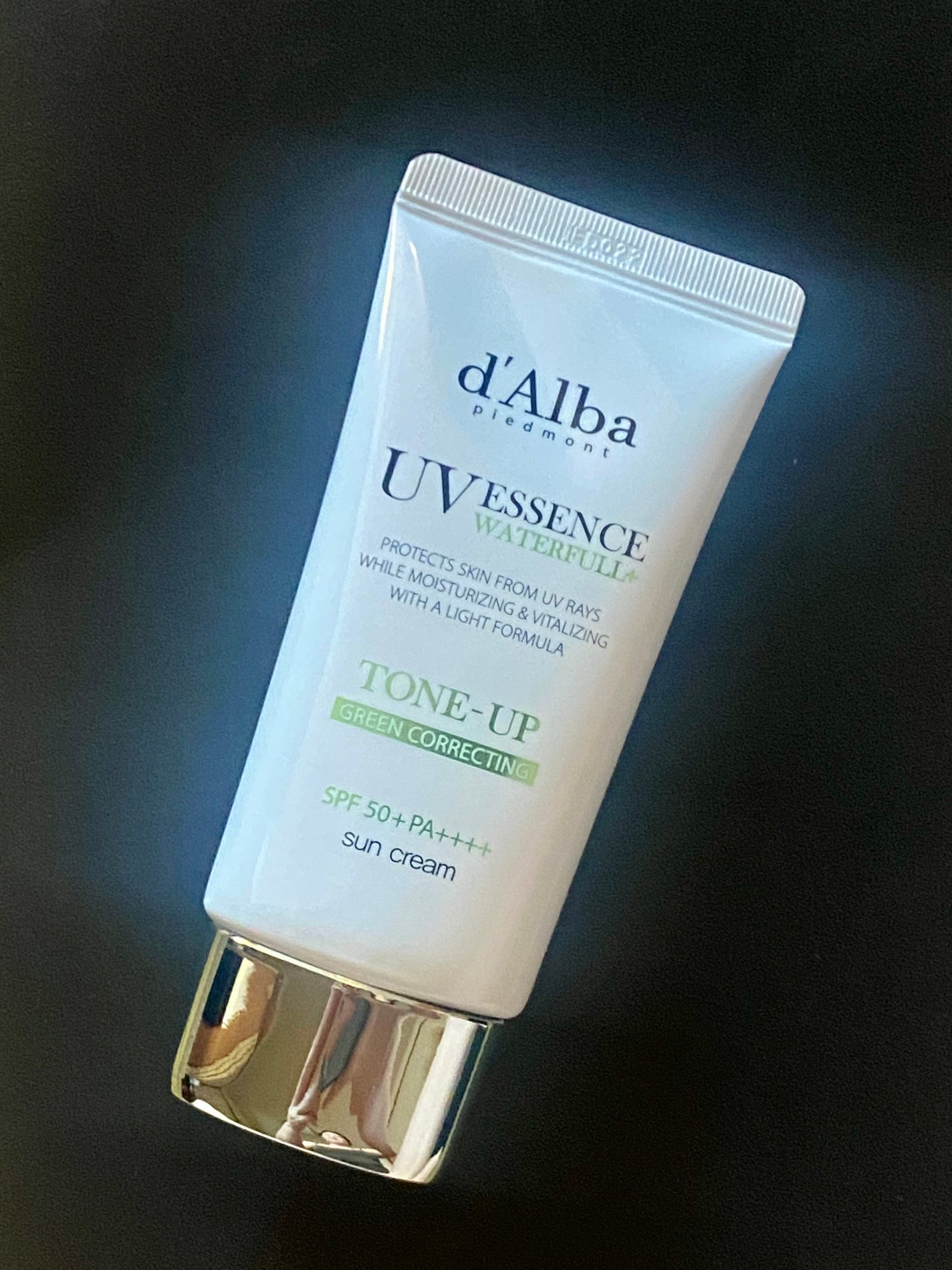 クリーンティーツリーリポソームトーンアップサンクリーム(グリーン)/ダルバ/日焼け止めクリームを使ったクチコミ(1枚目)