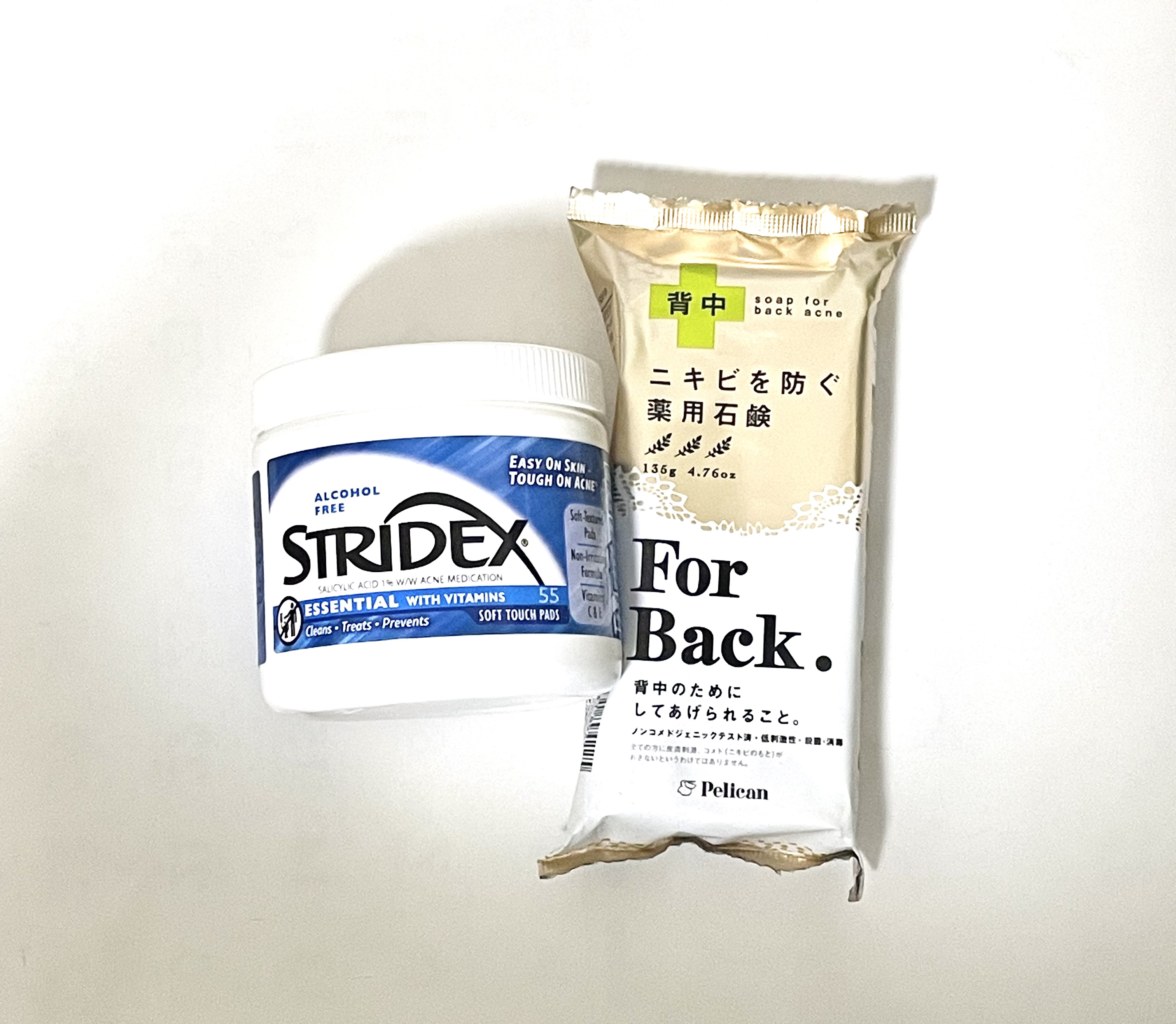 ニキビコントロールパッド ESSENTIAL/STRIDEX/トナーパッドを使ったクチコミ（1枚目）