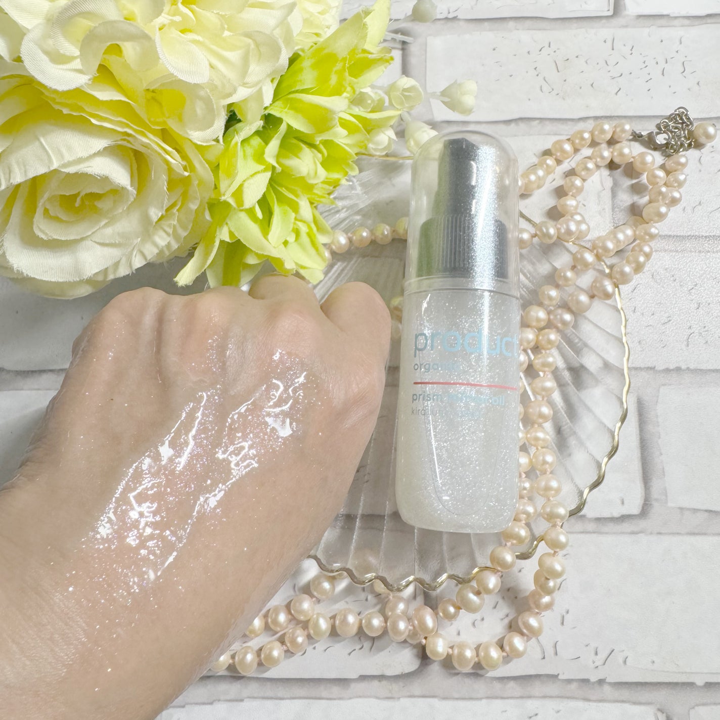 ザ・プロダクト プリズムミラーオイル <ヘアオイル・スキンオイル>/ザ・プロダクト/ヘアオイルを使ったクチコミ(3枚目)