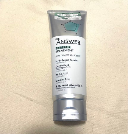 THE ANSWER EXリペアトリートメント FOR COLOR DAMAGE 220g/THE ANSWER/洗い流すヘアトリートメントの画像