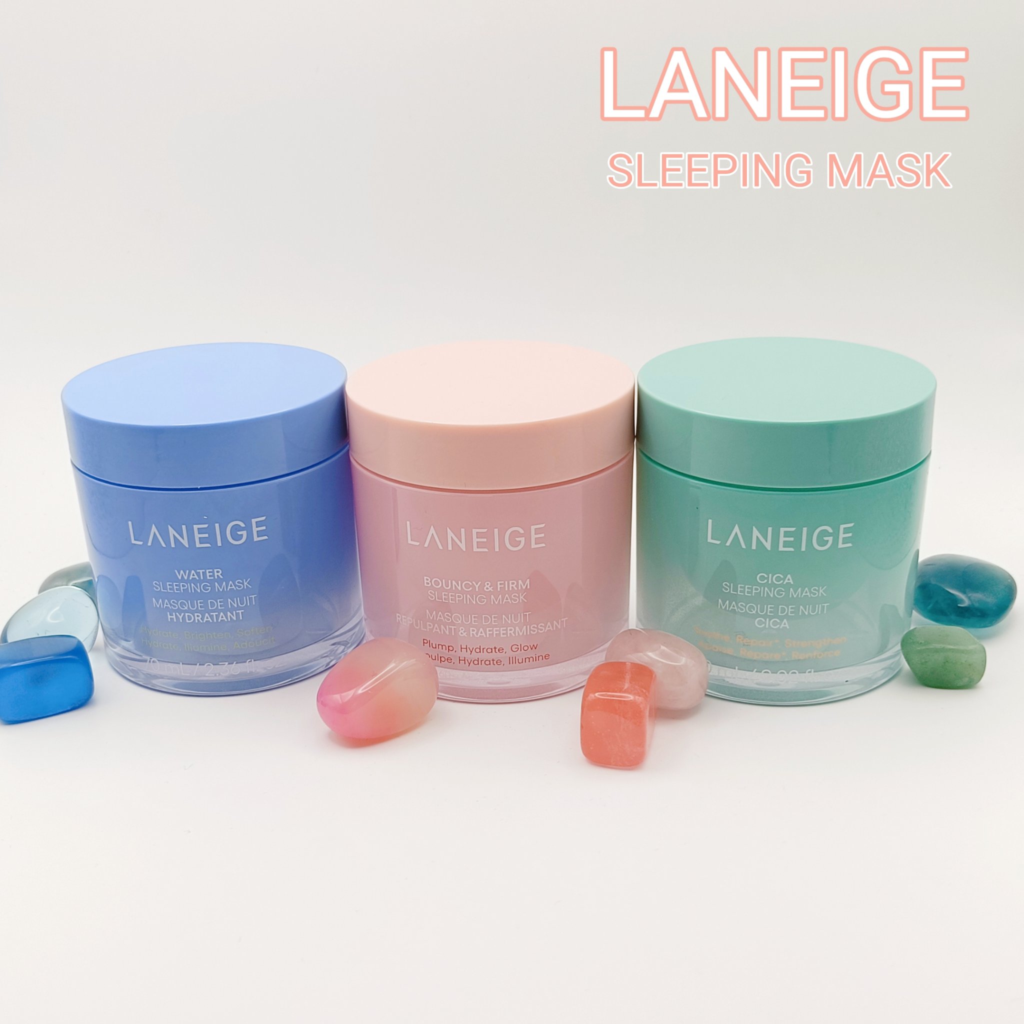 バウンシースリーピングマスク/LANEIGE/フェイスクリームを使ったクチコミ（1枚目）
