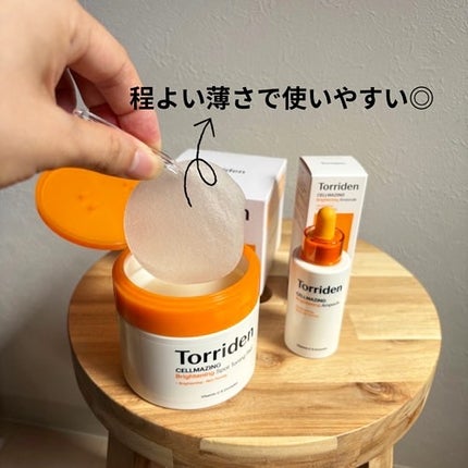 セルメイジング ビタC ブライトニングアンプル/Torriden/美容液を使ったクチコミ(4枚目)