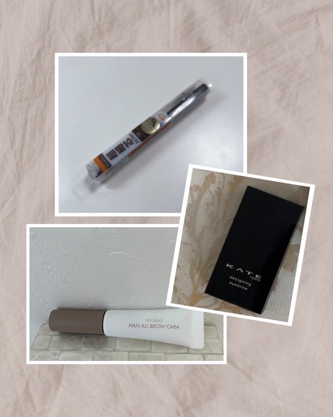 ケイト デザイニングアイブロウ3D/KATE/パウダーアイブロウを使ったクチコミ（2枚目）