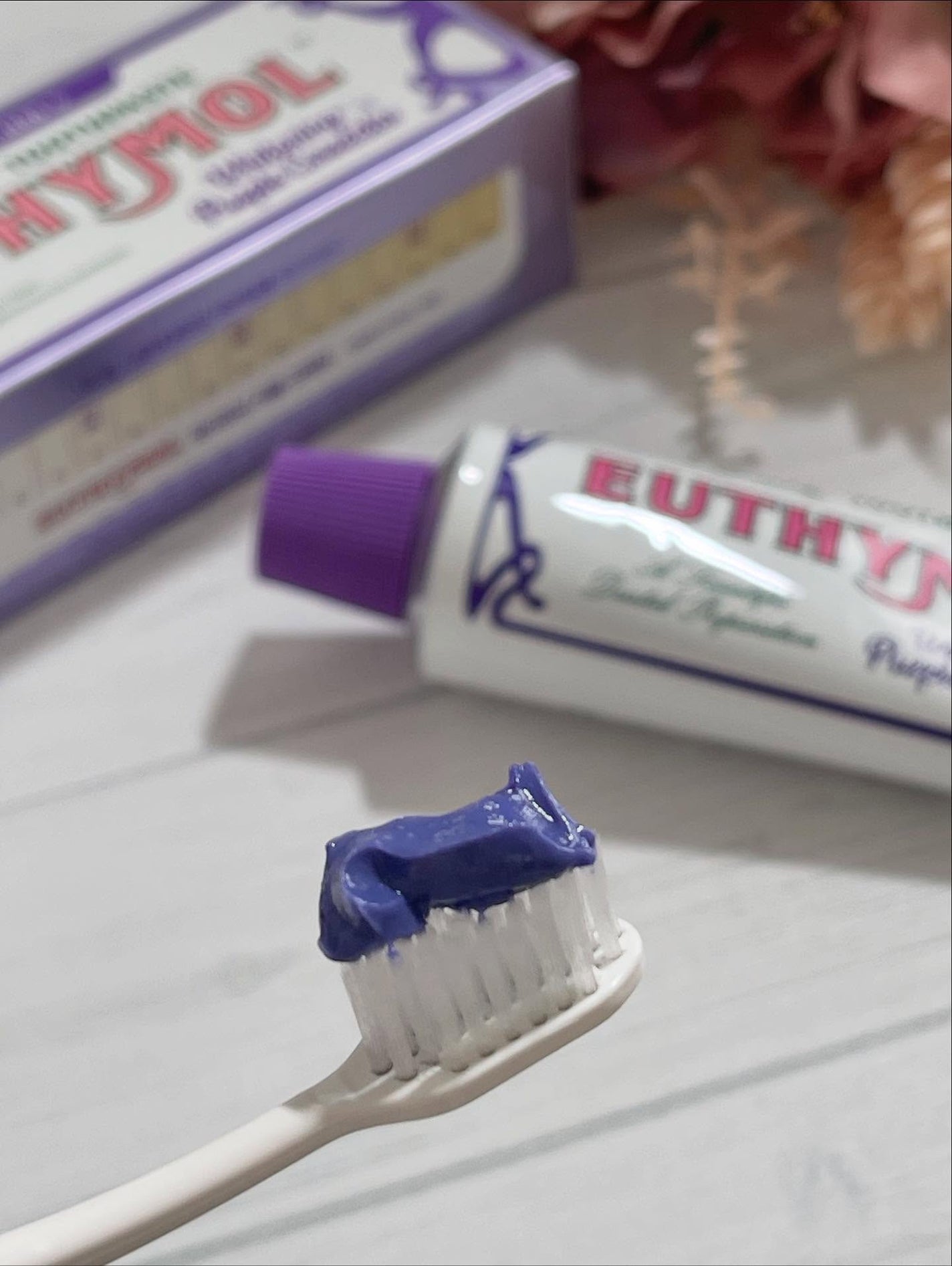 ホワイトニングパープルコレクター歯磨き粉/EUTHYMOL/その他を使ったクチコミ(3枚目)