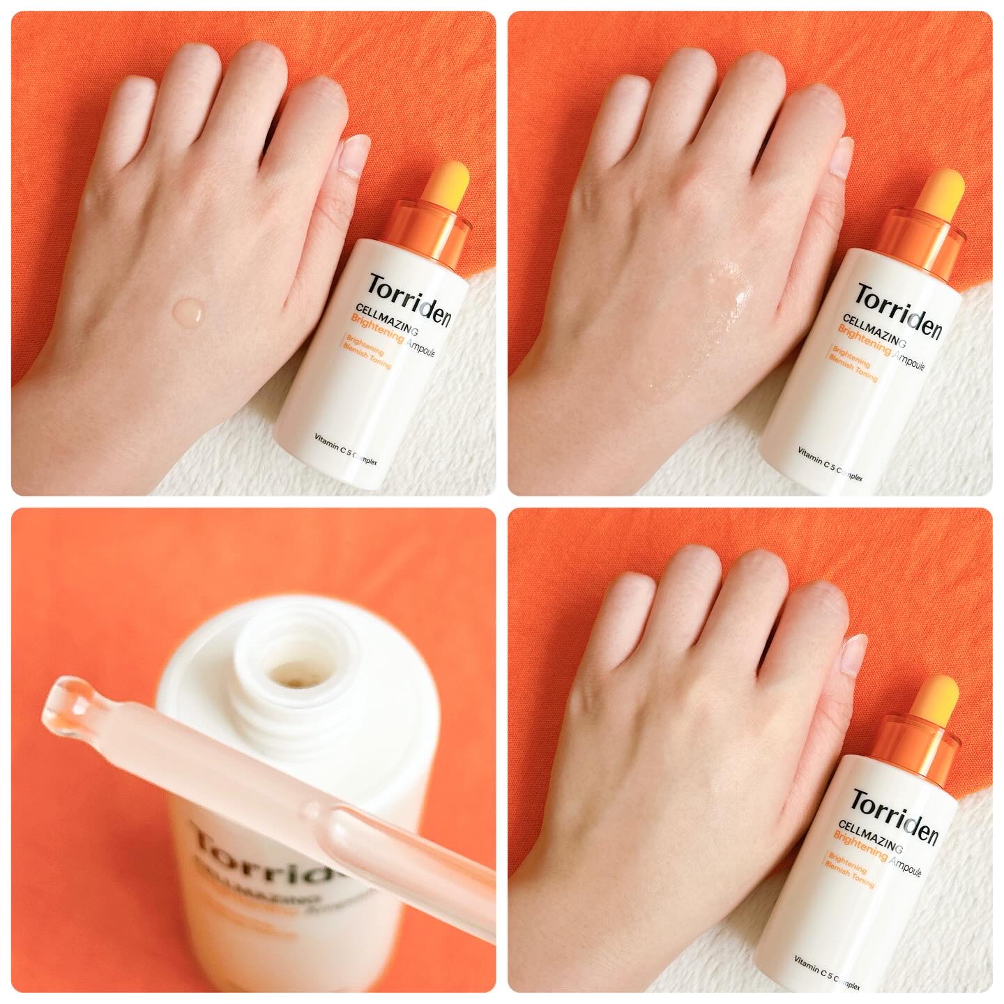 セルメイジング ビタC ブライトニングアンプル/Torriden/美容液を使ったクチコミ（3枚目）