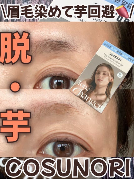 イージーブロウトーンチェンジャー/COSNORI/その他アイブロウを使ったクチコミ(1枚目)