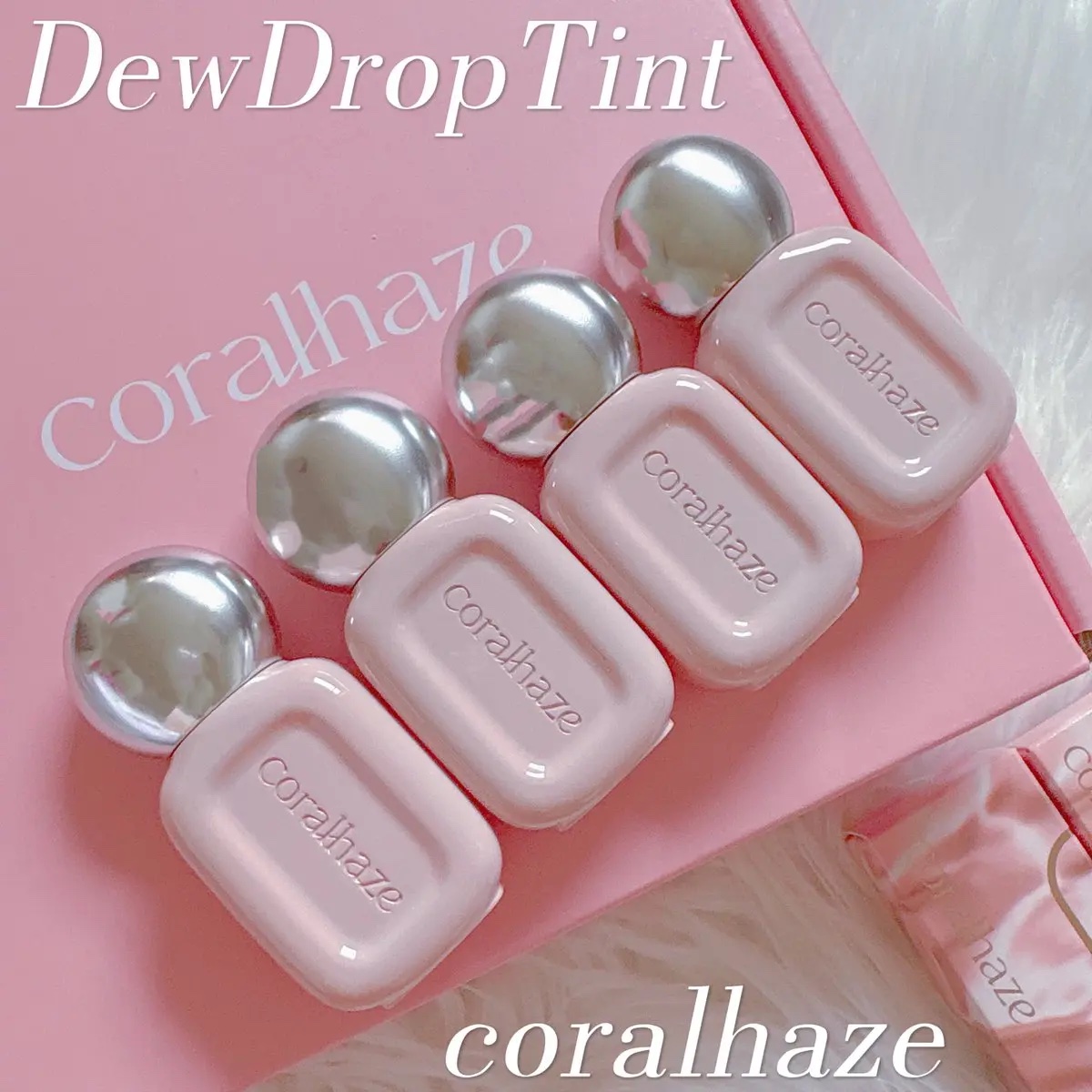 デュー ドロップ ティント/Coralhaze/リップティントを使ったクチコミ（1枚目）