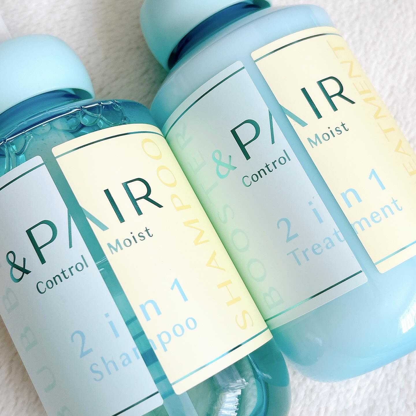 アンドペア コントロール モイスト 2in1 シャンプー＆ヘアトリートメント/&PAIR/市販シャンプーを使ったクチコミ（2枚目）