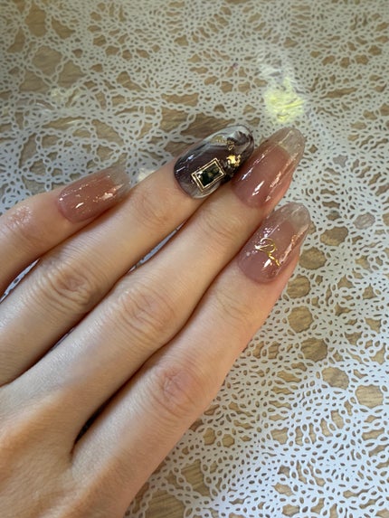 ジェルネイル(ライト対応)/セリア/ジェルネイルを使ったクチコミ(6枚目)