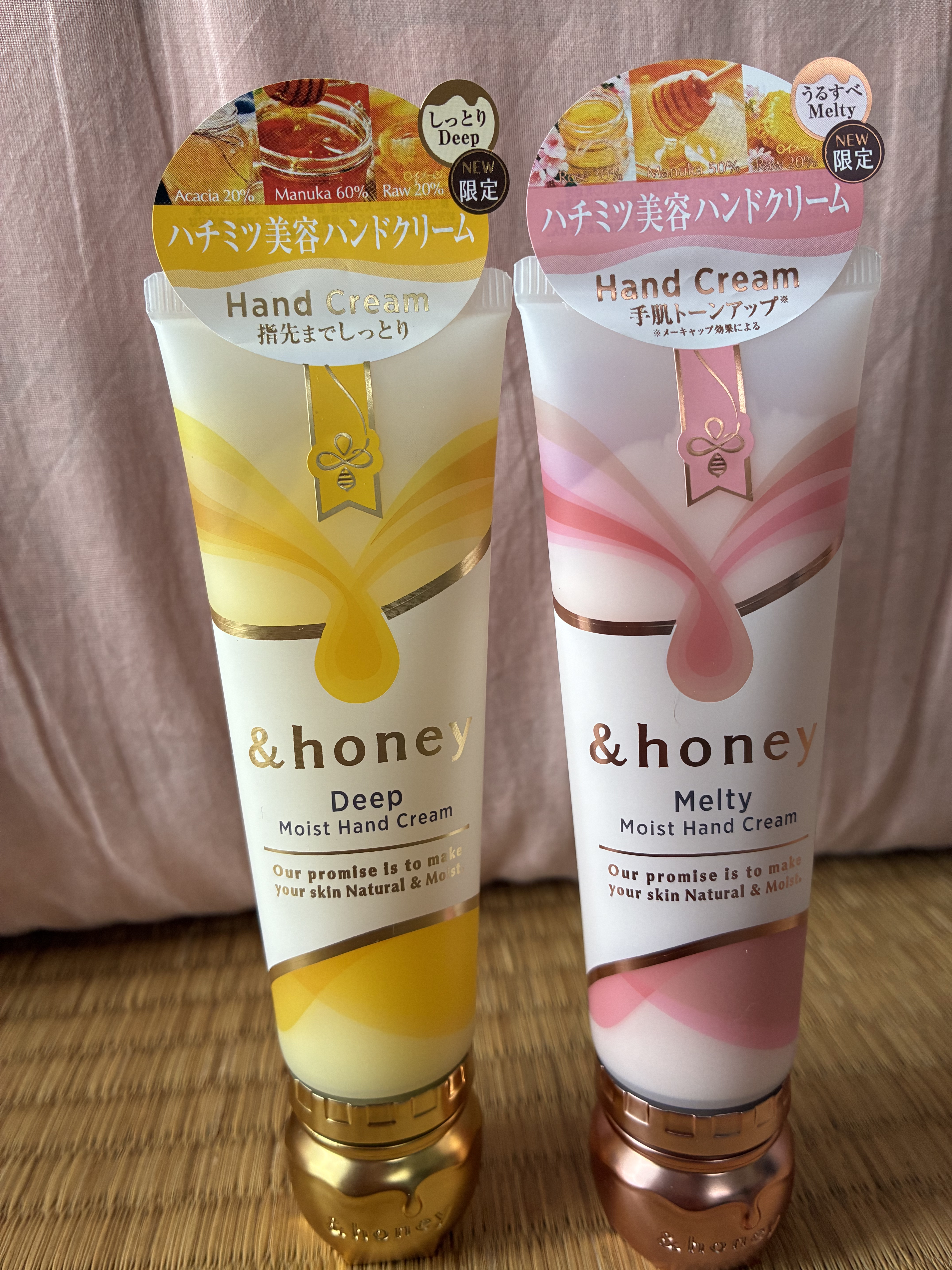 アンドハニー　クリーミーモイスト ハンドクリーム/&honey/ハンドクリームを使ったクチコミ（1枚目）