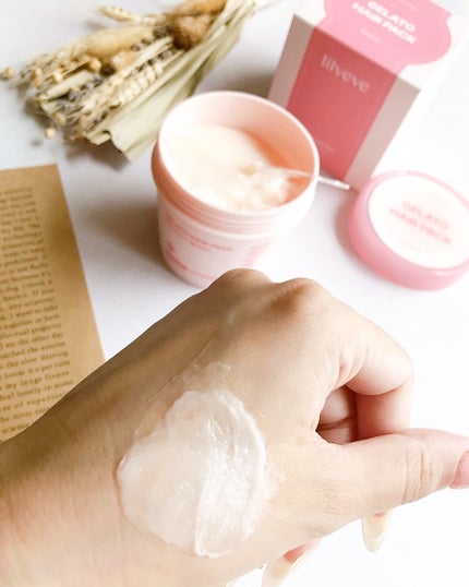 リペアターンジェラートヘアパック バウンシーベリー/リリーイブ/洗い流すヘアトリートメントを使ったクチコミ(6枚目)