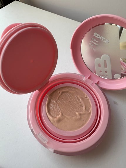 マシュマロトーンアップクッション/EDIT.B/クッションファンデーションを使ったクチコミ(3枚目)