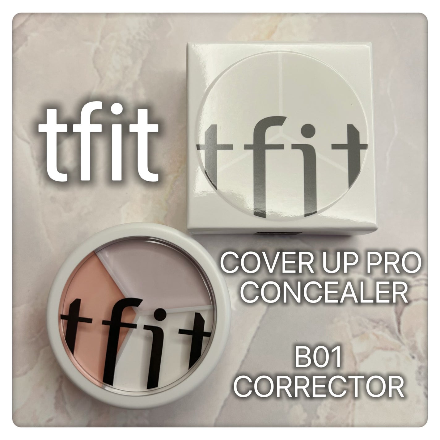 カバーアッププロコンシーラー/TFIT/パレットコンシーラーを使ったクチコミ(1枚目)