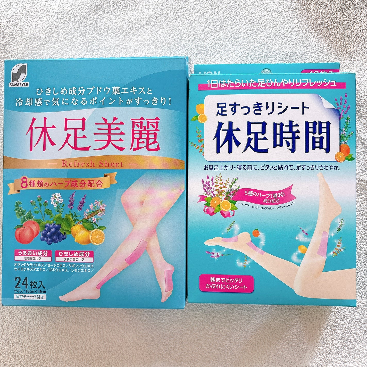 休足時間 足すっきりシート/休足時間/レッグ・フットケアを使ったクチコミ(1枚目)