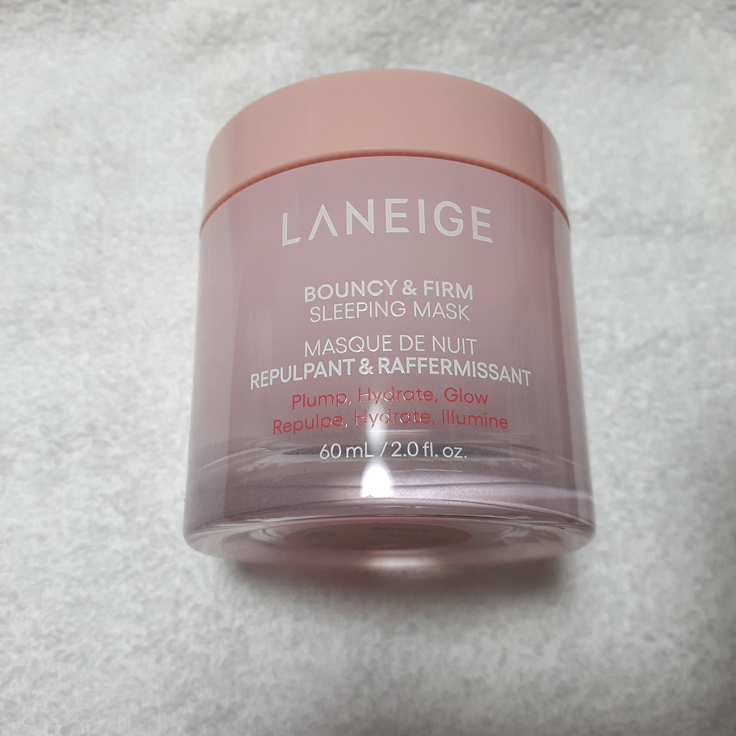 バウンシースリーピングマスク/LANEIGE/フェイスクリームを使ったクチコミ（2枚目）