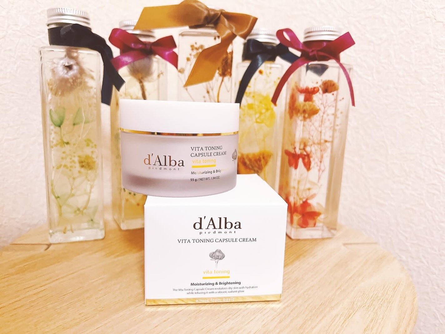 ビタトーニングカプセルクリーム/ダルバ/フェイスクリームを使ったクチコミ(1枚目)