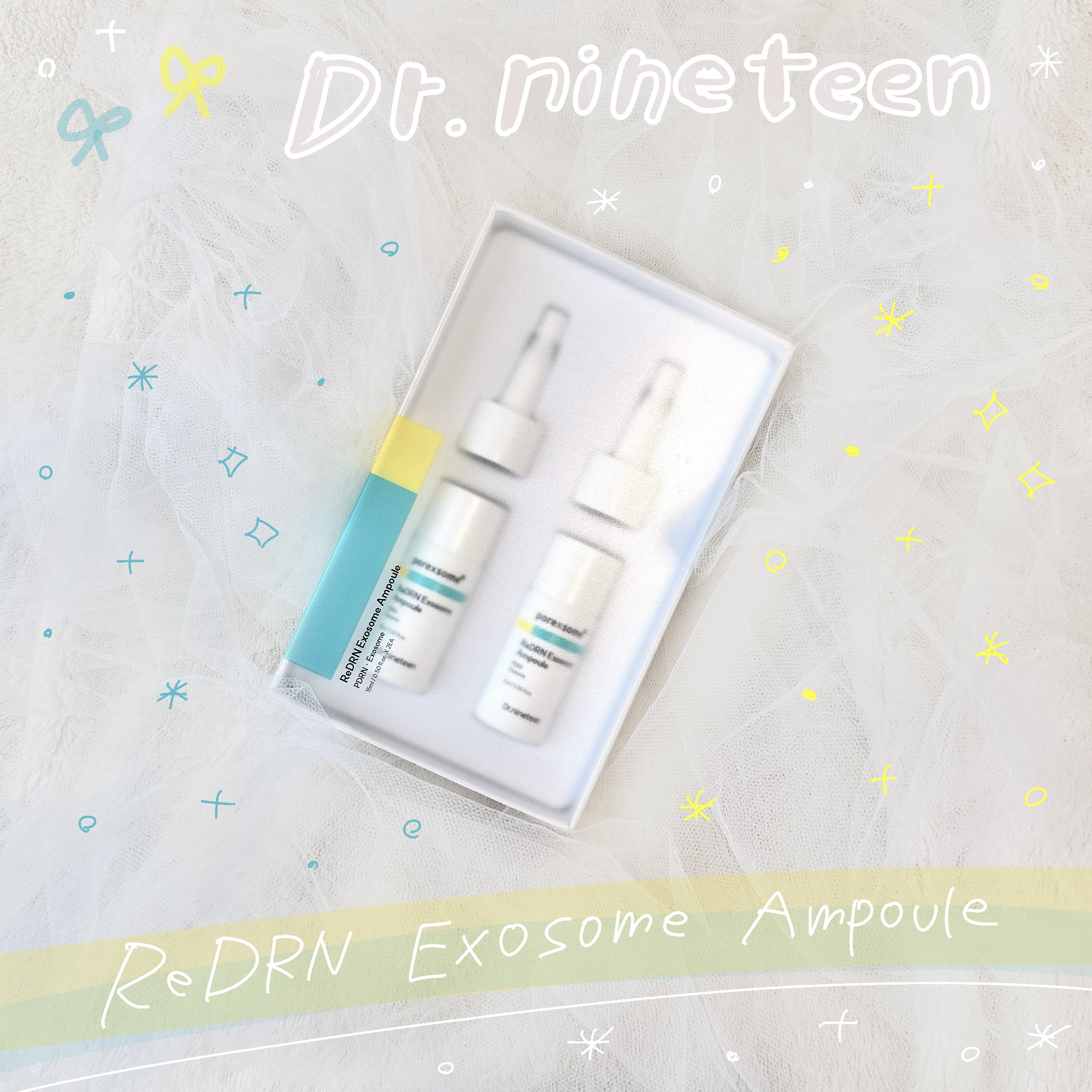 ReDRNエクソソームアンプル/Dr.nineteen/美容液を使ったクチコミ（1枚目）