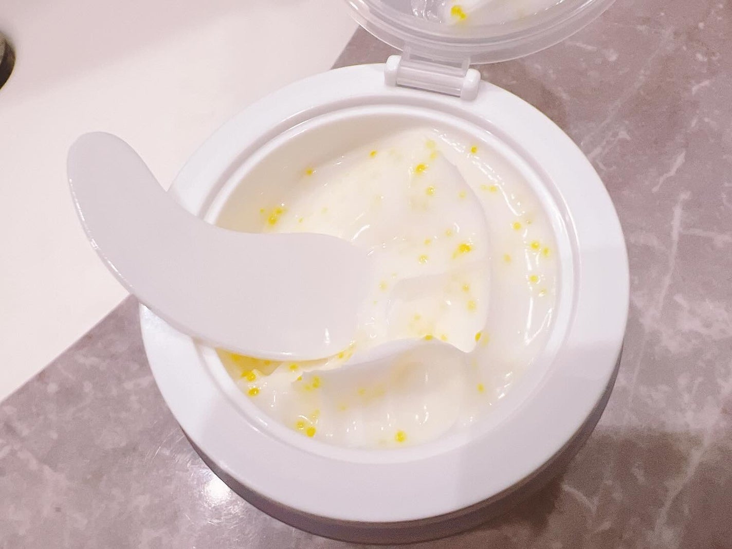 ビタトーニングカプセルクリーム/ダルバ/フェイスクリームを使ったクチコミ(3枚目)