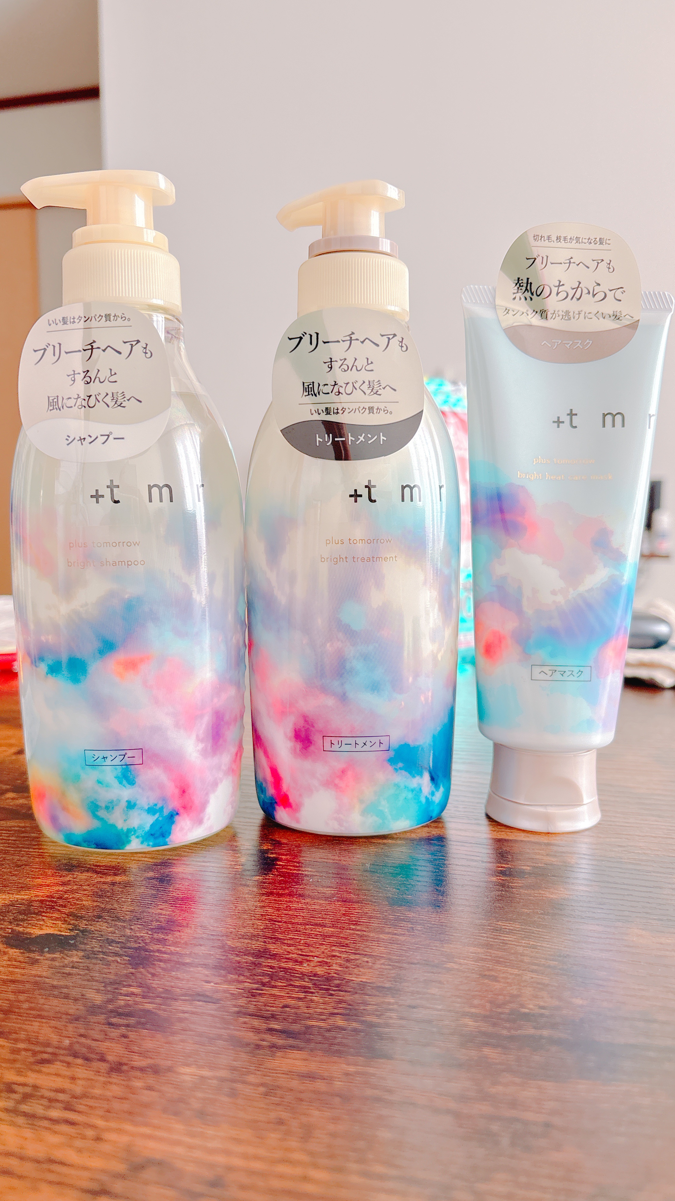 スムース ヒートケアマスク/＋ｔｍｒ/ヘアマスク・ヘアパックを使ったクチコミ（1枚目）