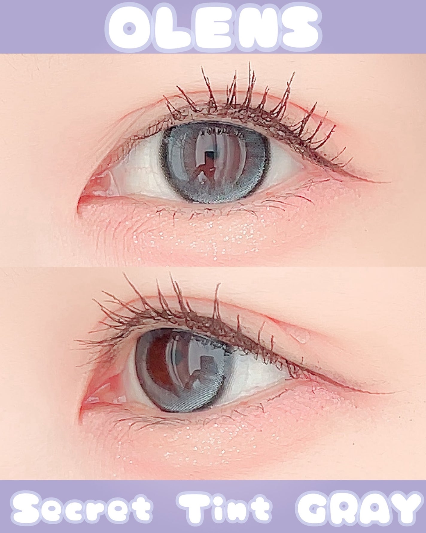 secret tint/OLENS/1ヶ月(1MONTH)カラコンを使ったクチコミ(4枚目)