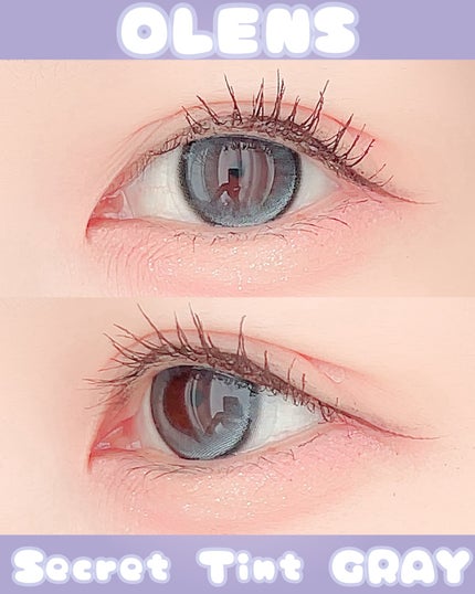 secret tint/OLENS/1ヶ月(1MONTH)カラコンを使ったクチコミ(4枚目)