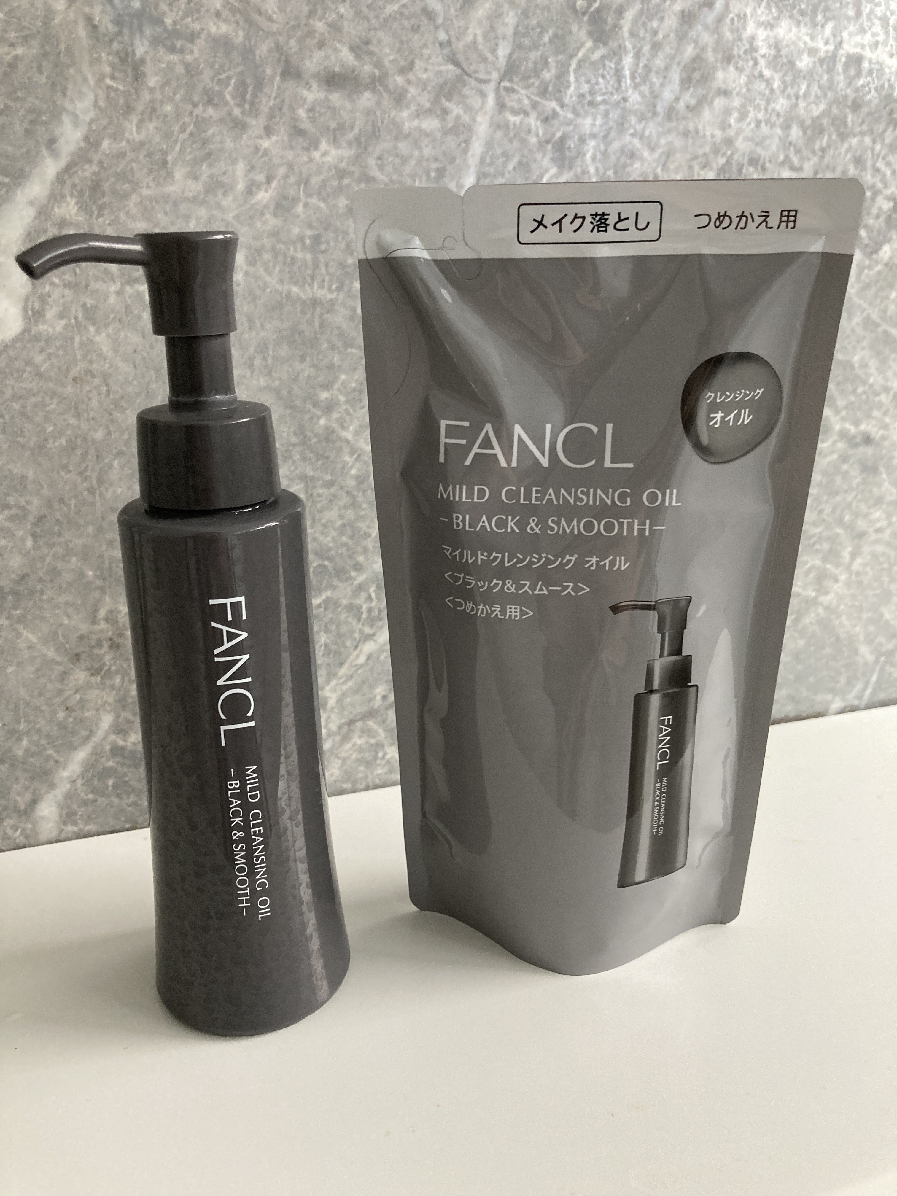 マイルドクレンジング オイル〈ブラック＆スムース〉 つめかえ用(115ml)/ファンケル/オイルクレンジングを使ったクチコミ（1枚目）