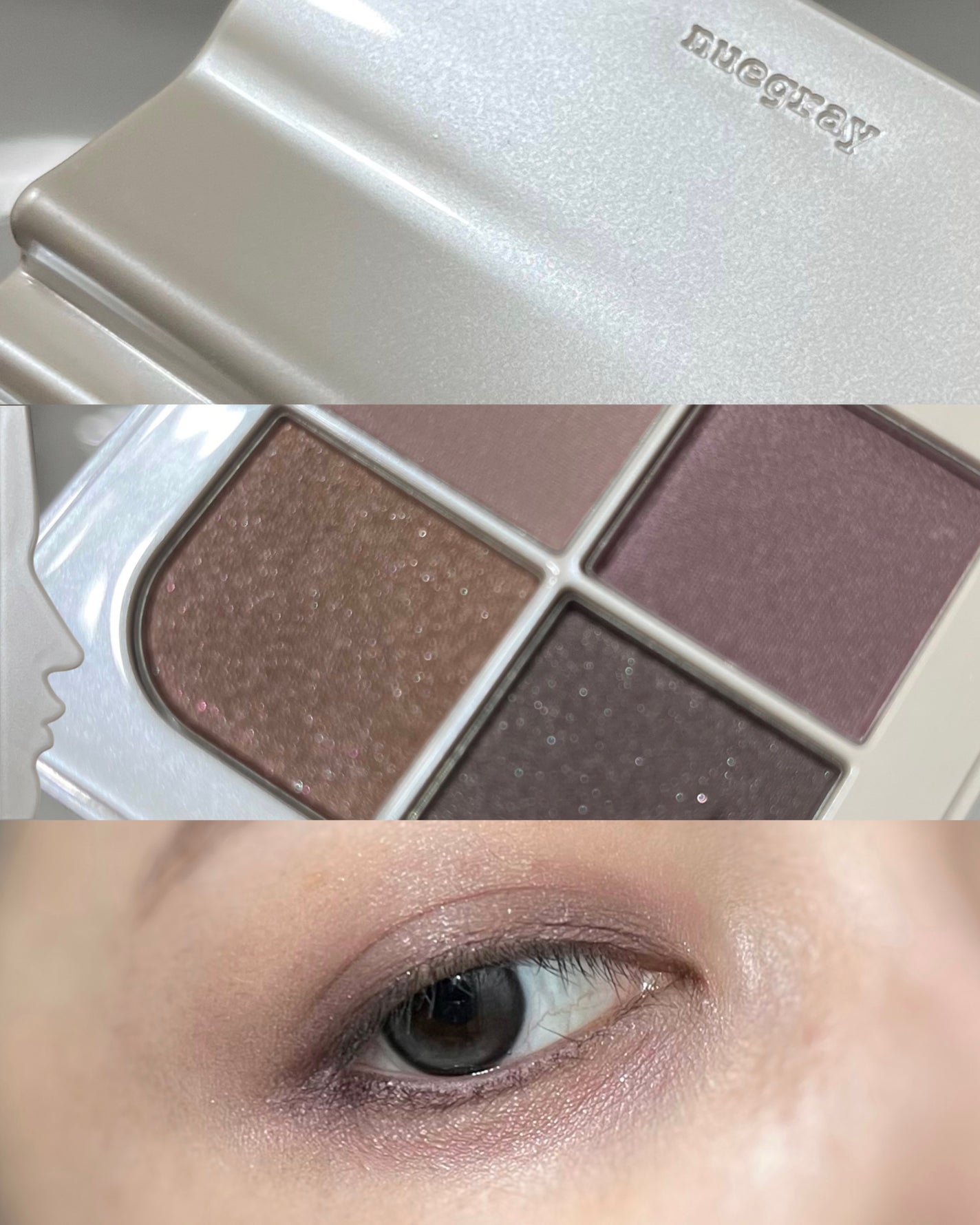 エッセンシャルアイパレット/nuegray/アイシャドウパレットを使ったクチコミ(1枚目)