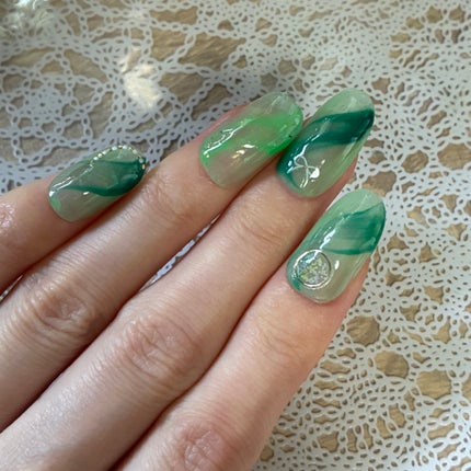 ジェルネイル(ライト対応)/セリア/ジェルネイルを使ったクチコミ(6枚目)