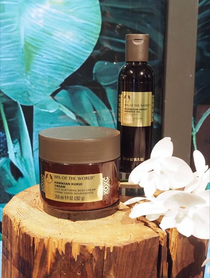 スパオブザワールド タヒチアン ティアレ ボディウォッシュ*²/THE BODY SHOP/ボディソープを使ったクチコミ(3枚目)
