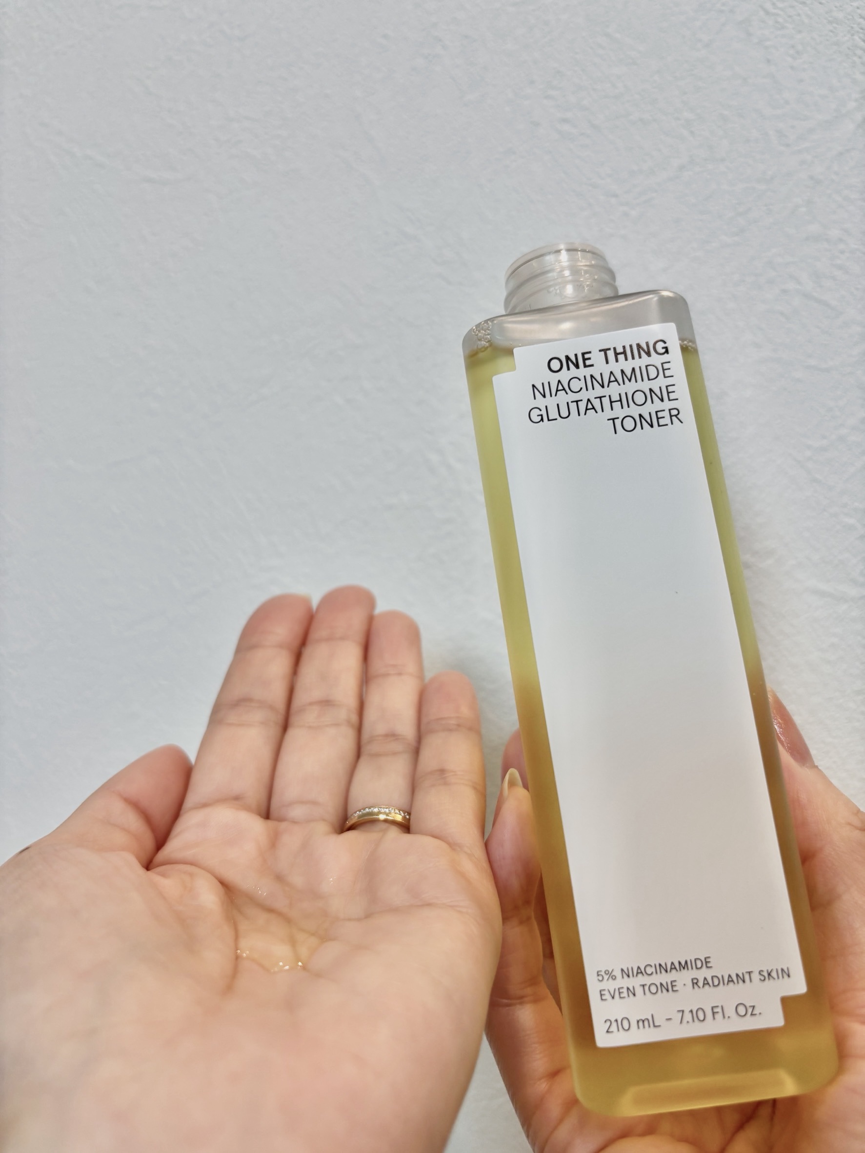 ナイアシンアミドグルタチオントナー/ONE THING/化粧水を使ったクチコミ（2枚目）
