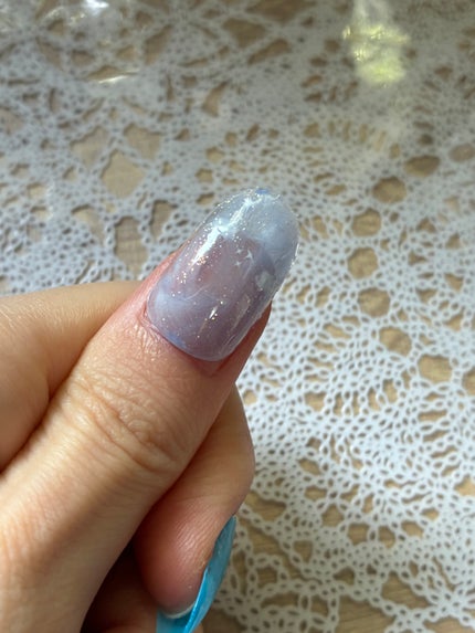 ジェルネイル(ライト対応)/セリア/ジェルネイルを使ったクチコミ(5枚目)