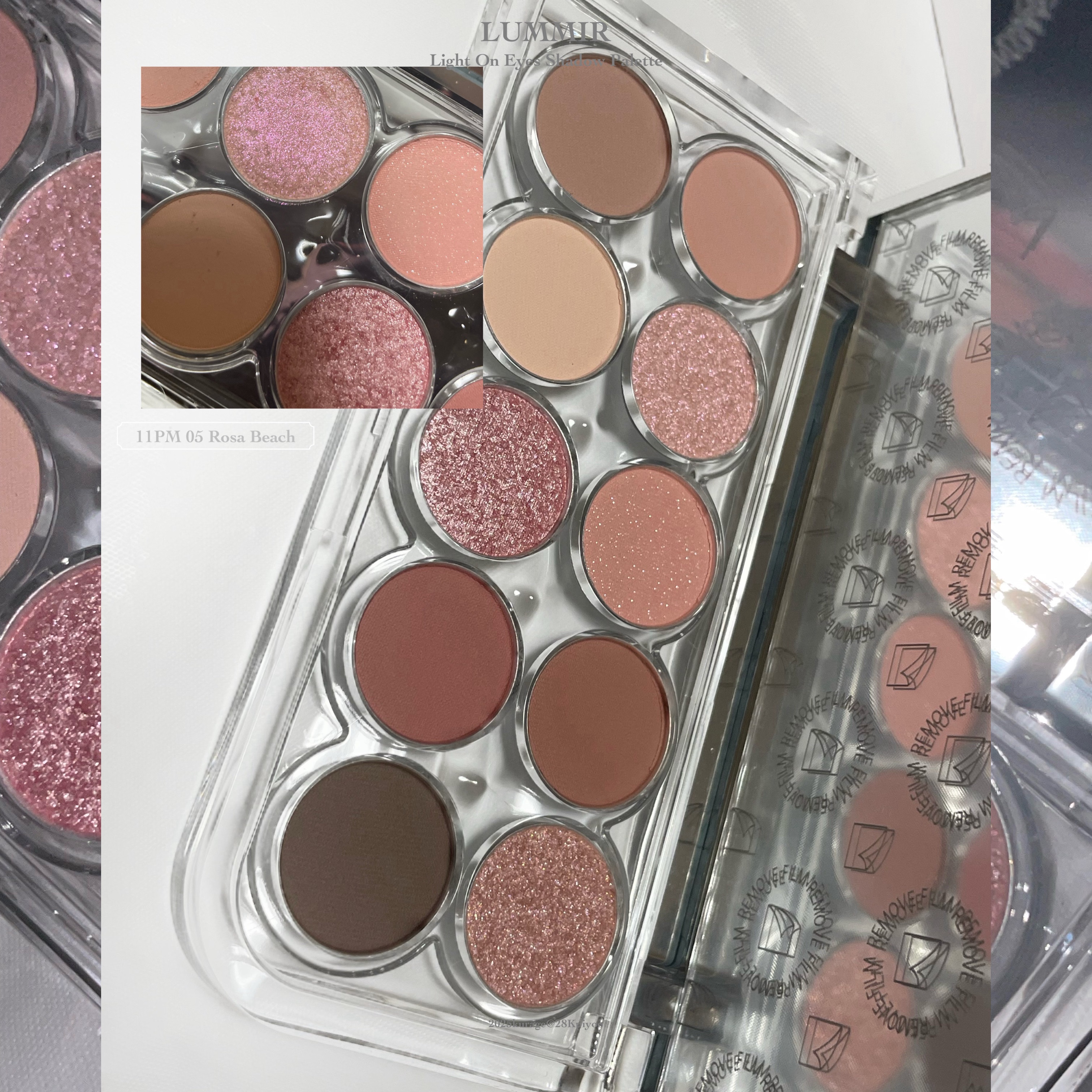 ライトオンアイズシャドウパレット/ルミル/アイシャドウパレットを使ったクチコミ（2枚目）