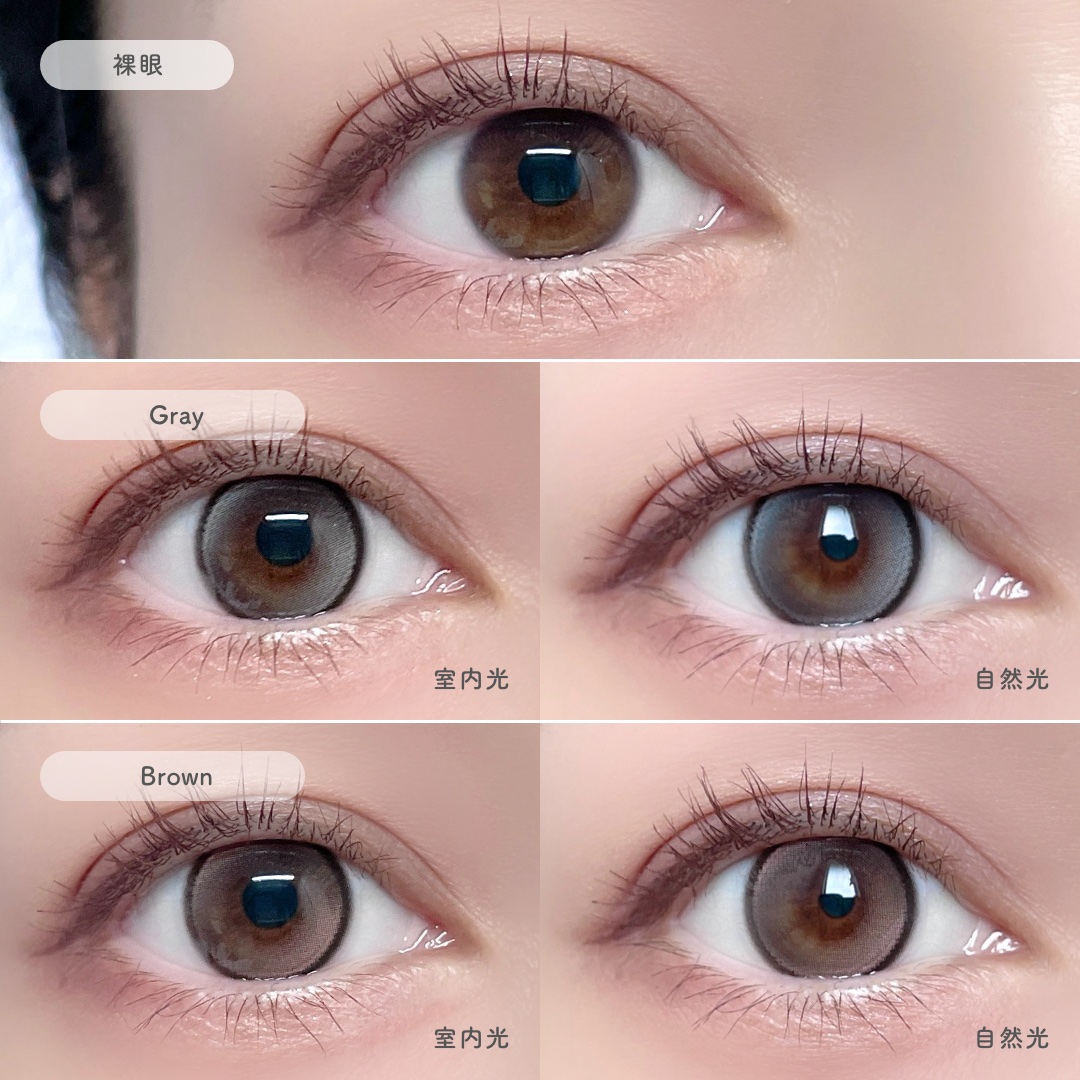 Glowy Tear 1day/OLENS/ワンデー（１DAY）カラコンを使ったクチコミ（3枚目）