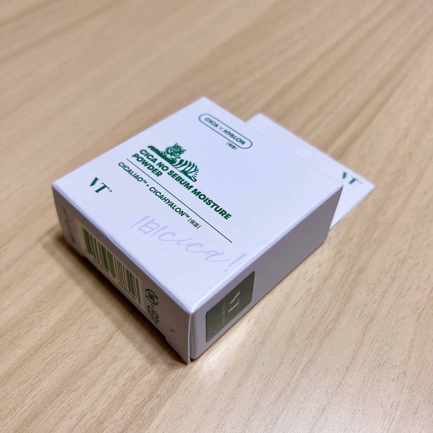 VT CICA ノーセバムモイスチャーパウダー/VT/ルースパウダーを使ったクチコミ(1枚目)